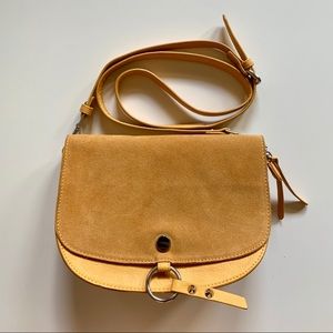 Moda Luxe Yellow Crossbody Bag